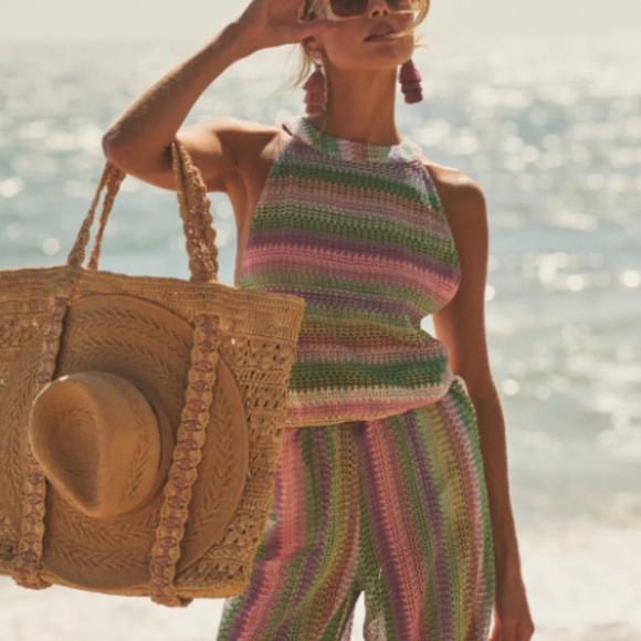 BTB Los Angeles Chapeu Tote In Pink NWT - Picture 1 of 4